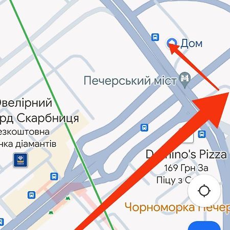 Центр Печерск Метро Зверинецкая, Печерская Daire Kiev Dış mekan fotoğraf